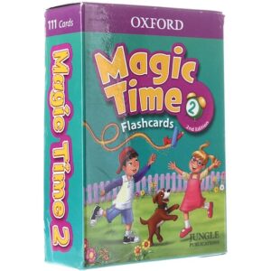 خرید کتاب زبان | کتاب زبان اصلی | Magic Time 2 2nd Edition Flashcards | فلش کارت مجیک تايم دو ویرایش دوم