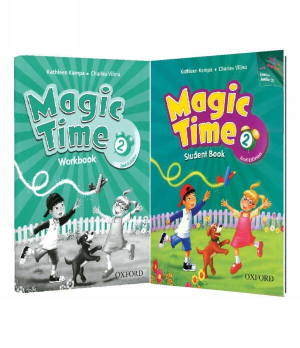 خرید کتاب زبان | کتاب زبان اصلی | Magic Time 2 2nd Edition | مجیک تايم دو ویرایش دوم