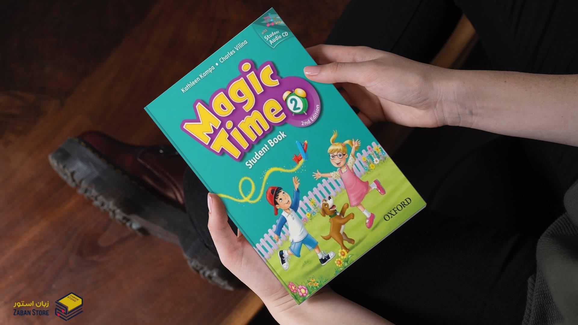 خرید کتاب زبان | کتاب زبان اصلی | Magic Time 2 2nd Edition | مجیک تايم دو ویرایش دوم