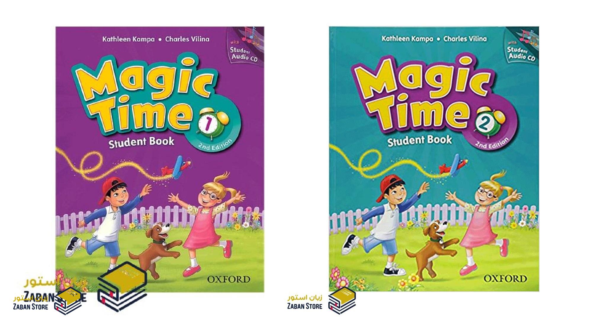 خرید کتاب زبان | کتاب زبان اصلی | Magic Time 2nd Edition | مجیک تايم ویرایش دوم