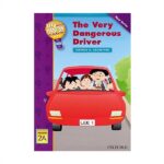 خرید کتاب زبان | کتاب زبان اصلی | Up and Away in English Reader 2A The Very Dangerous Drivery | داستان آپ اند اوی این انگلیش دو راننده خیلی خطرناک