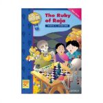 خرید کتاب زبان | کتاب زبان اصلی | Up and Away in English Reader 5C The Ruby of Raja | داستان آپ اند اوی این انگلیش پنج یاقوت راجا