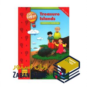 خرید کتاب زبان | کتاب زبان اصلی | Up and Away in English Reader 6A Treasure Islands | داستان آپ اند اوی این انگلیش شش جزیره های گنج