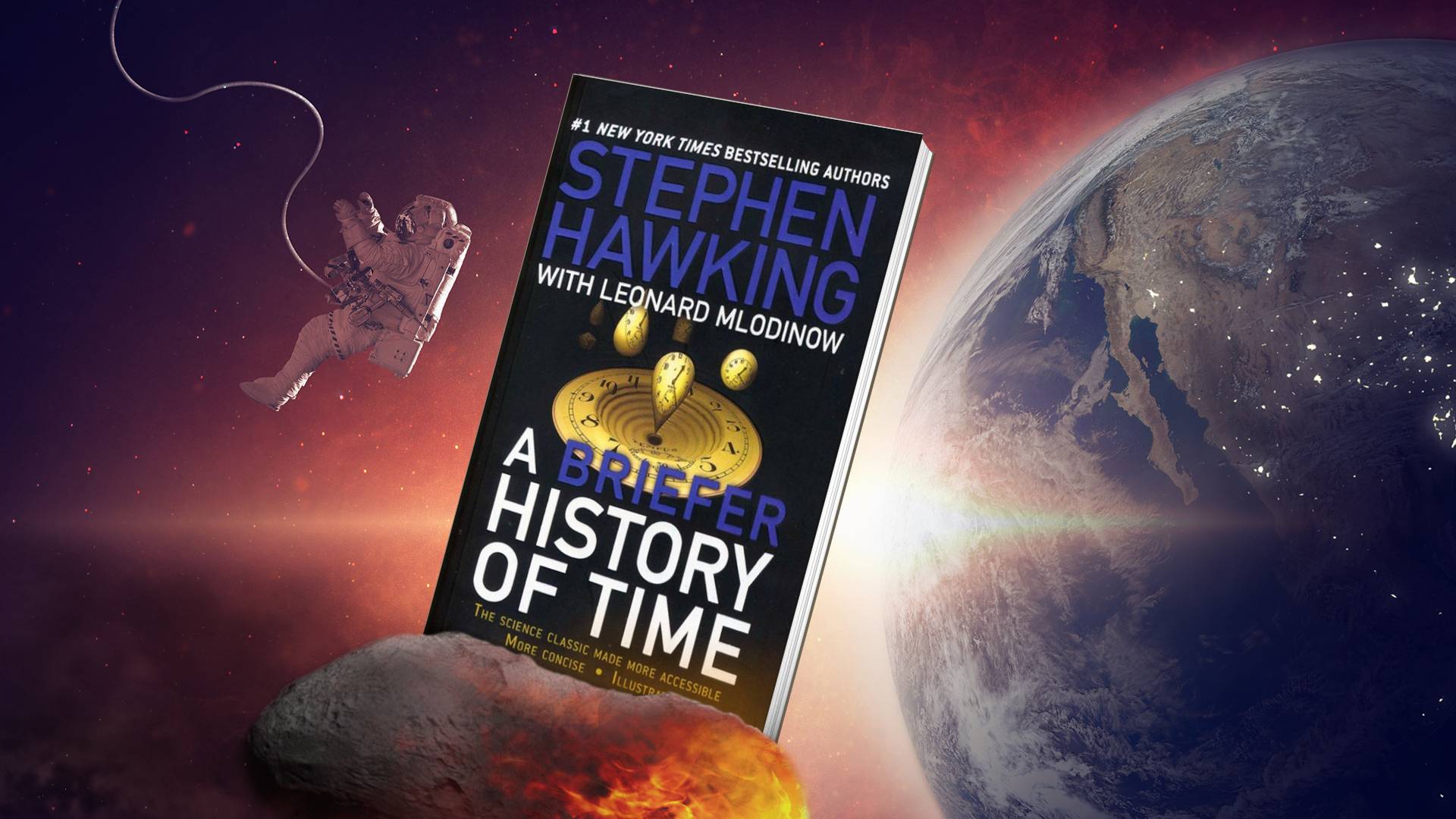 خرید کتاب رمان انگلیسی | A Briefer History of Time | کتاب رمان انگلیسی A Briefer History of Time اثر Stephen Hawking