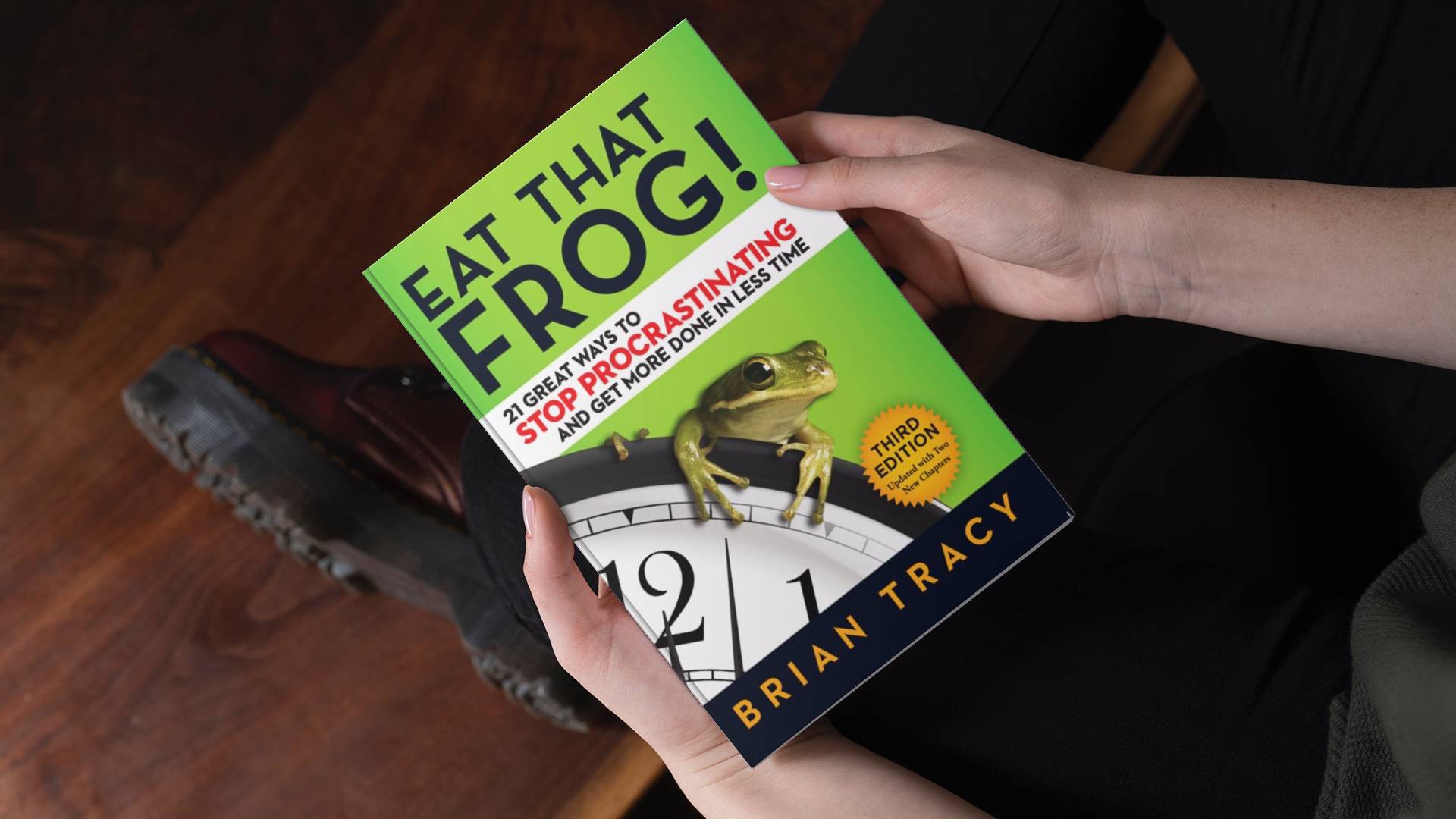 خرید کتاب رمان انگلیسی | Eat That Frog | کتاب رمان انگلیسی Eat That Frog اثر Brian Tracy