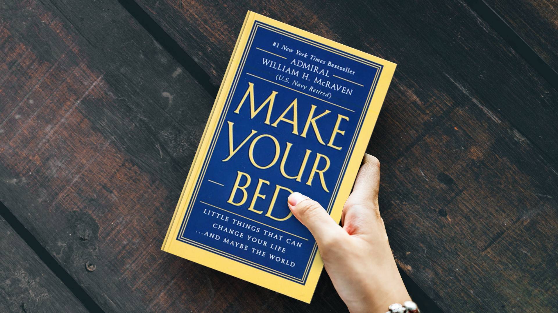 خرید کتاب رمان انگلیسی | Make your bed | کتاب رمان انگلیسی Make your bed اثر Admiral William H. McRaven