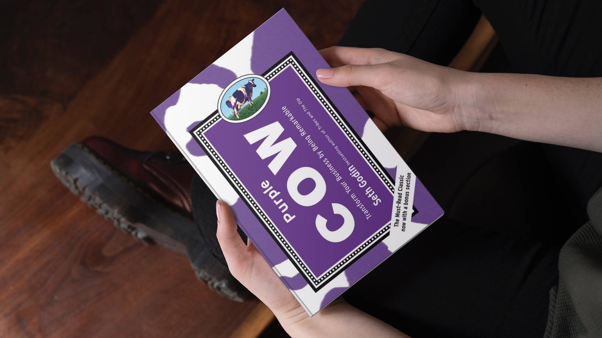 خرید کتاب رمان انگلیسی | Purple Cow | کتاب رمان انگلیسی Purple Cow اثر Seth Godin