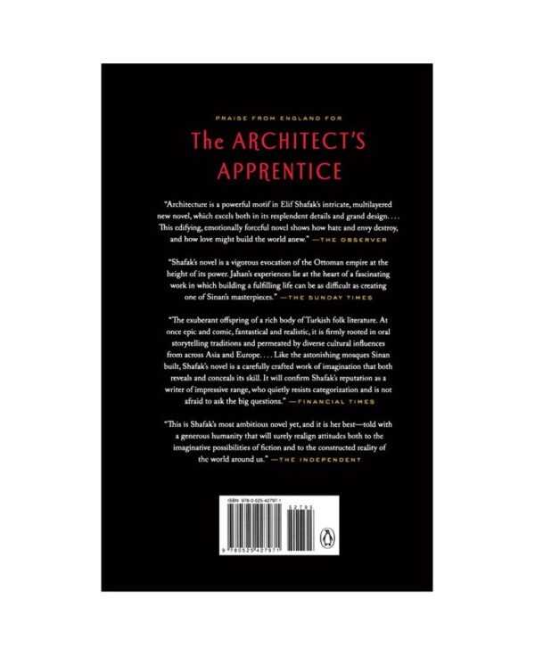 خرید کتاب رمان انگلیسی | The Architects Apprentice | کتاب رمان انگلیسی The Architects Apprentice اثر Elif Shafak