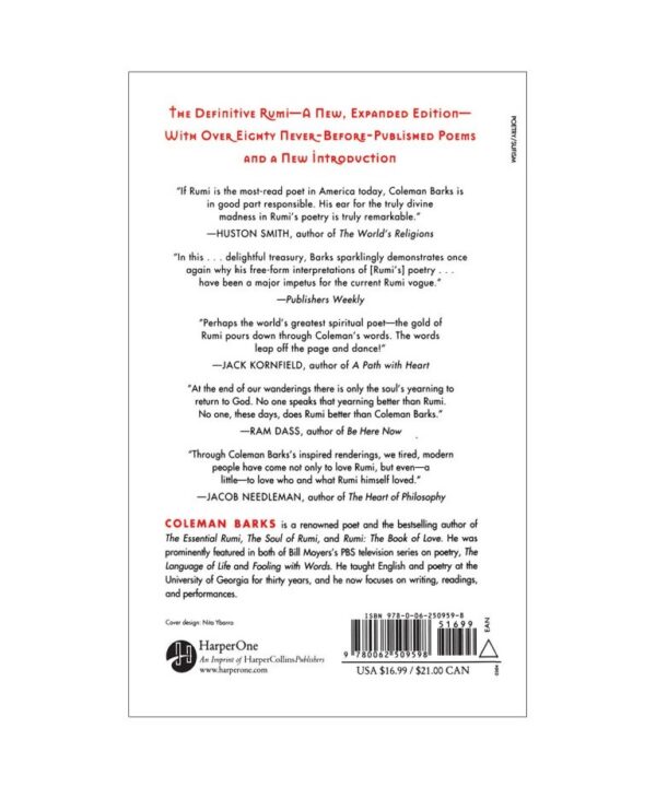 خرید کتاب رمان انگلیسی | The Essential Rumi | کتاب رمان انگلیسی The Essential Rumi اثر Coleman Bryan Barks