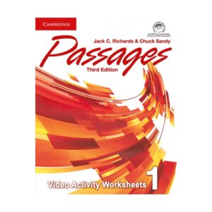 خرید کتاب Passages 1 Video Activities Worksheet Third Edition