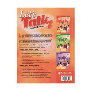 Lets Talk 1 Second Edition لتس تاک یک ویرایش دوم