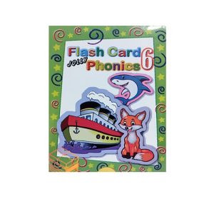 فلش کارت جولی فونیکس شش Jolly Phonics 6 Flashcards