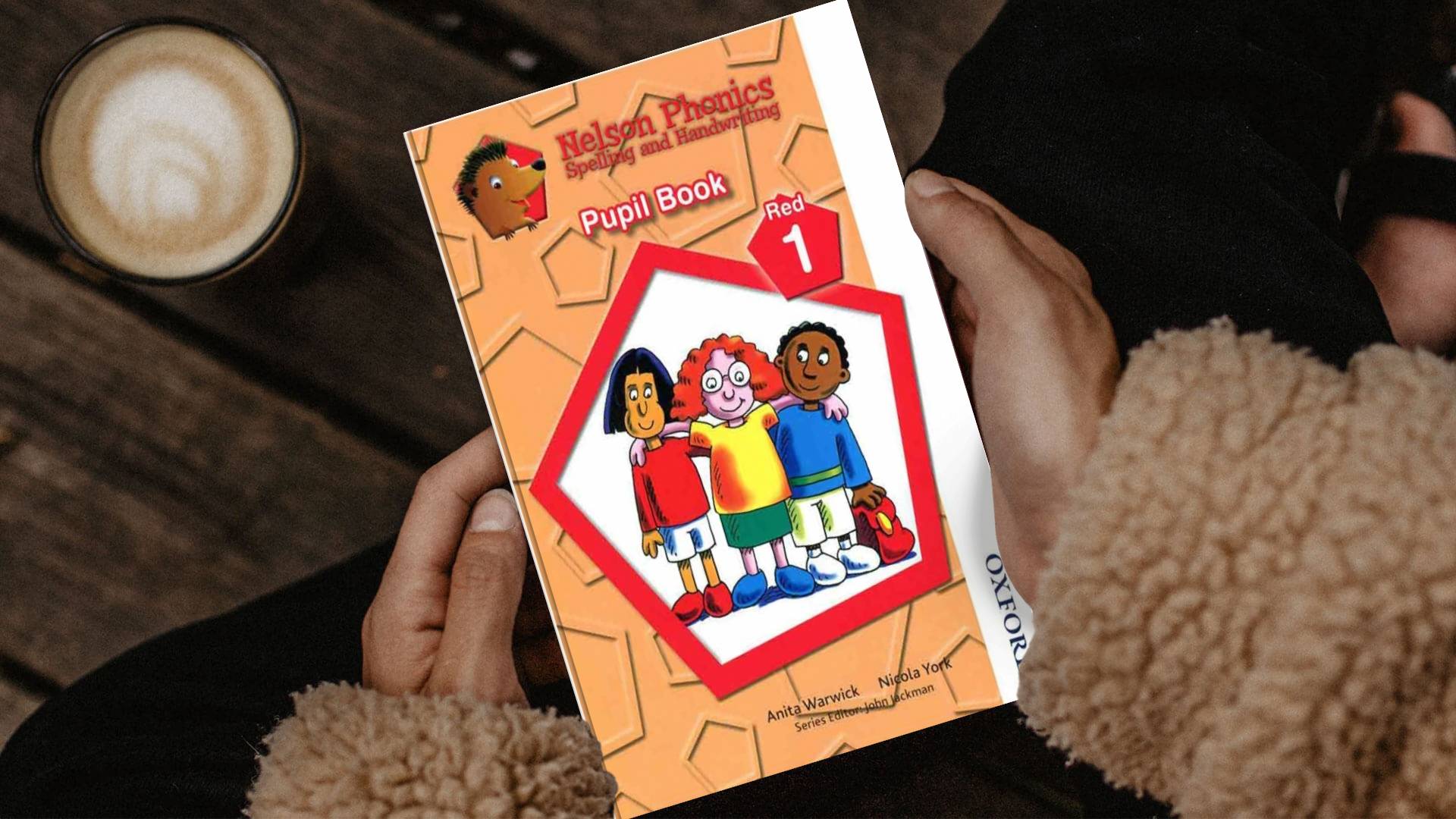 نلسون فونیکس Nelson Phonics Red 1 Spelling And Handwriting Pupil Book