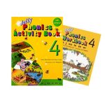 کتاب جولی فونیکس چهار اکتیویتی بوک و ورک بوک Jolly Phonics Activity Book 4 + Work book