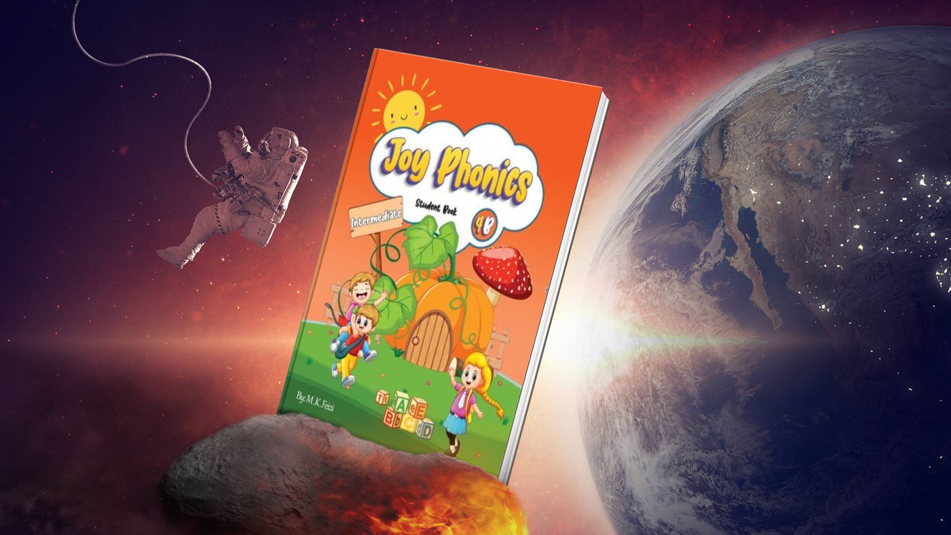 کتاب جوی فونیکس چهار اینترمدیت Joy Phonics 4B Intermediate