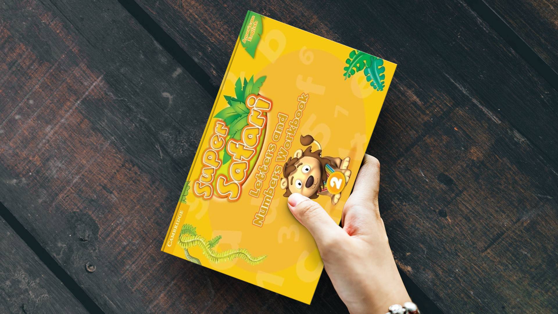 کتاب سوپر سافاری لترز اند نامبرز Super Safari 2 Letters and Numbers Workbook