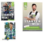 مجموعه آموزشی اشتارتن ویر Starten wir A2 کتاب درس کتاب کار واژه نامه دستور زبان