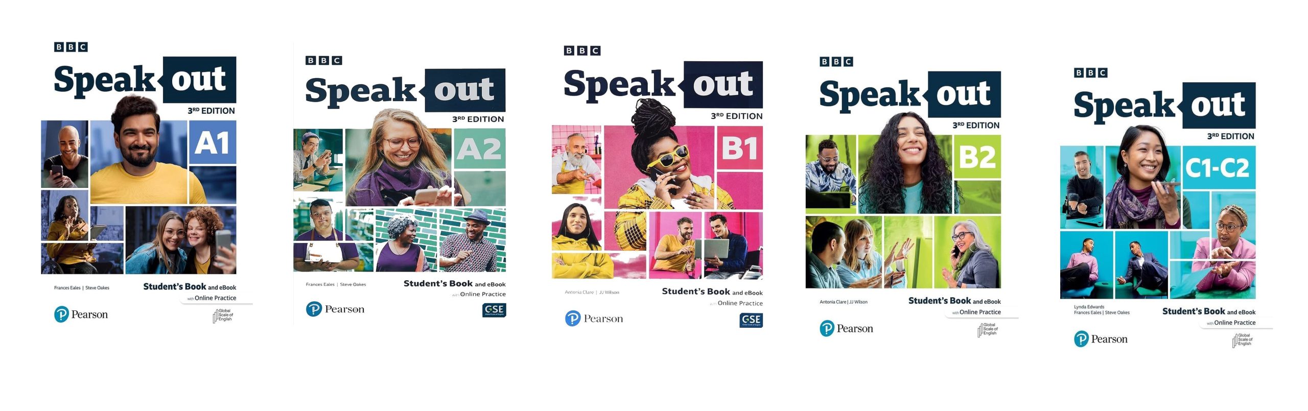 مجموعه کتاب های اسپیک اوت ویرایش سوم Speak out Third Edition