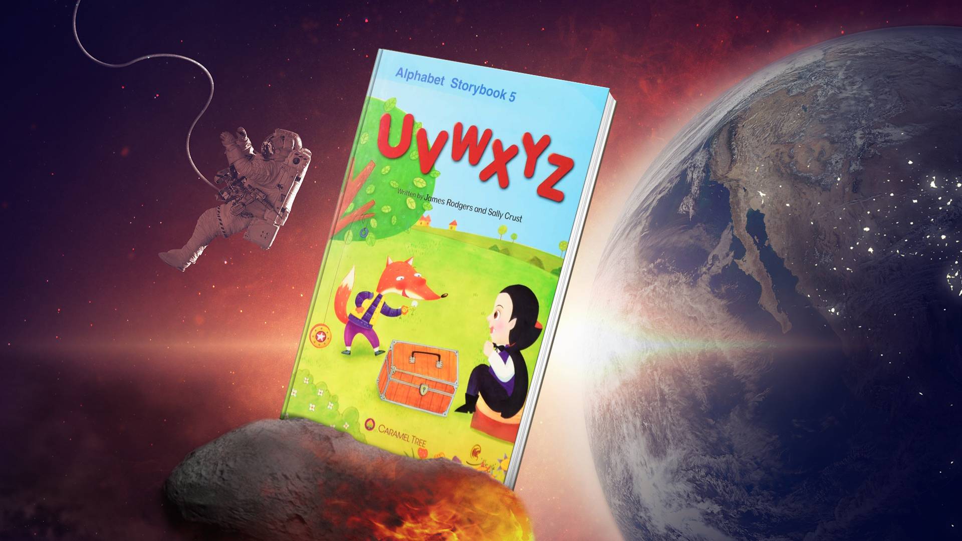 کتاب آلفابت استوری بوک Alphabet Storybook 5 UVWXYZ
