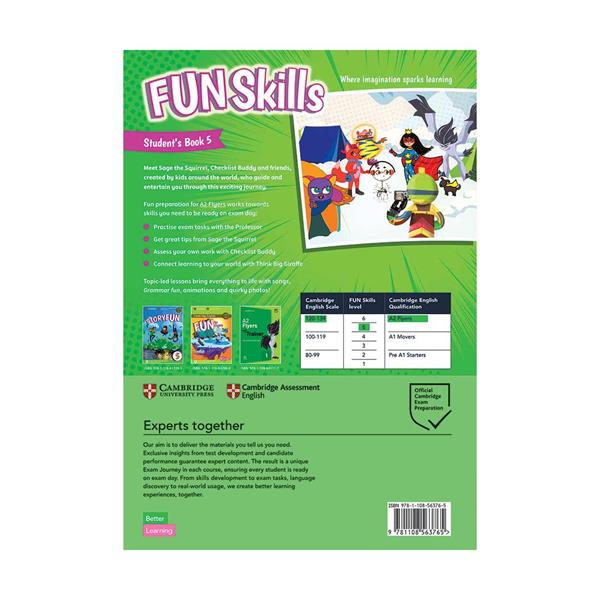 کتاب فان اسکیلز پنج Fun Skills 5