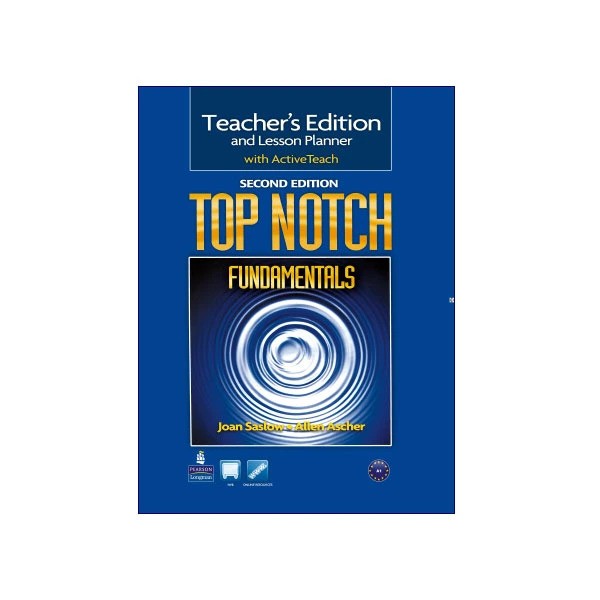 کتاب معلم تاپ ناچ فاندامنتال ویرایش دوم Top Notch Fundamentals Second Edition Teacher's Book