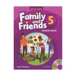 کتاب امریکن فمیلی اند فرندز پنج ویرایش قدیم American Family and Friends 5