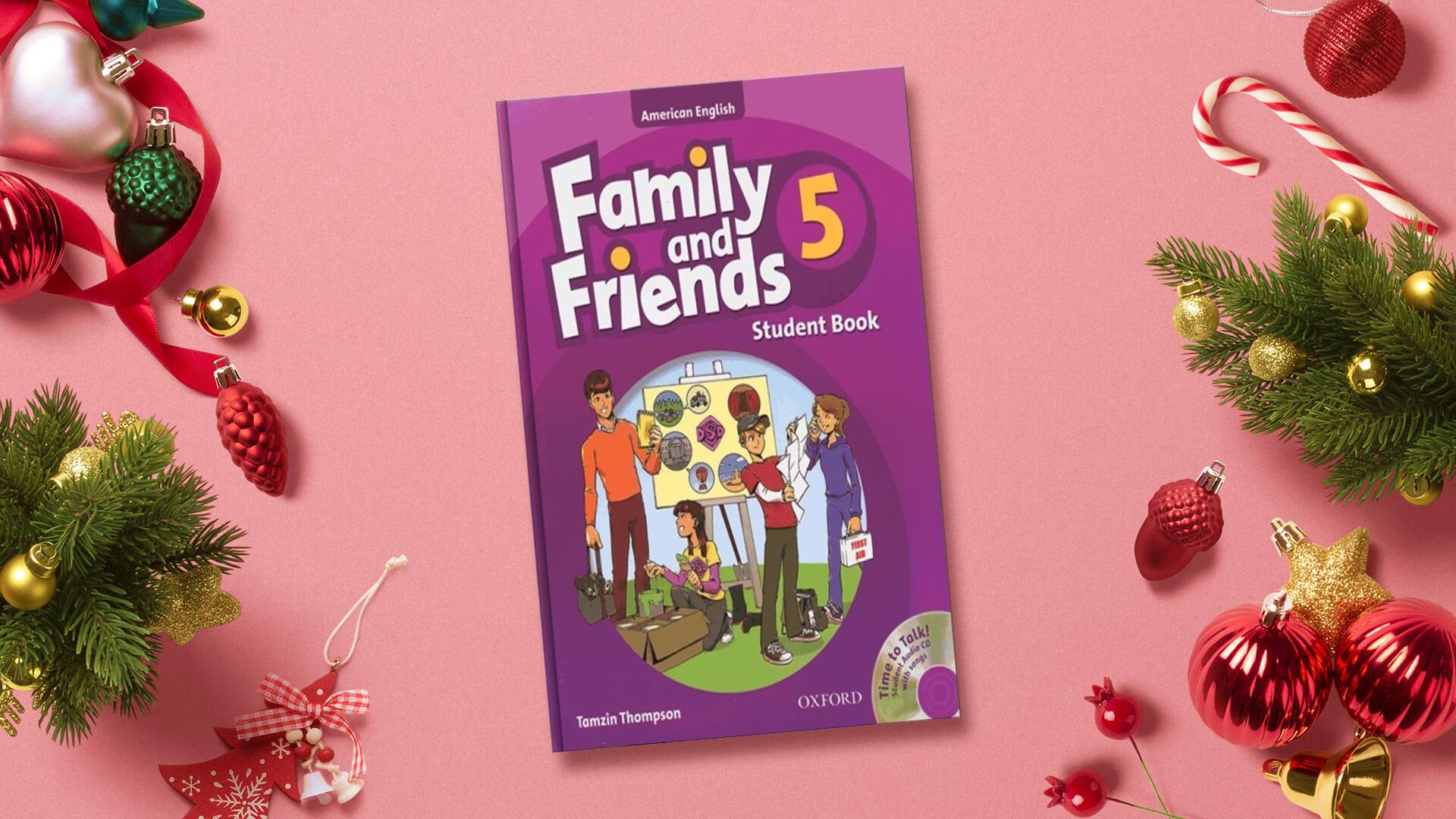 کتاب امریکن فمیلی اند فرندز پنج ویرایش قدیم American Family and Friends 5