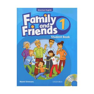 کتاب امریکن فمیلی اند فرندز یک ویرایش قدیم American Family and Friends 1