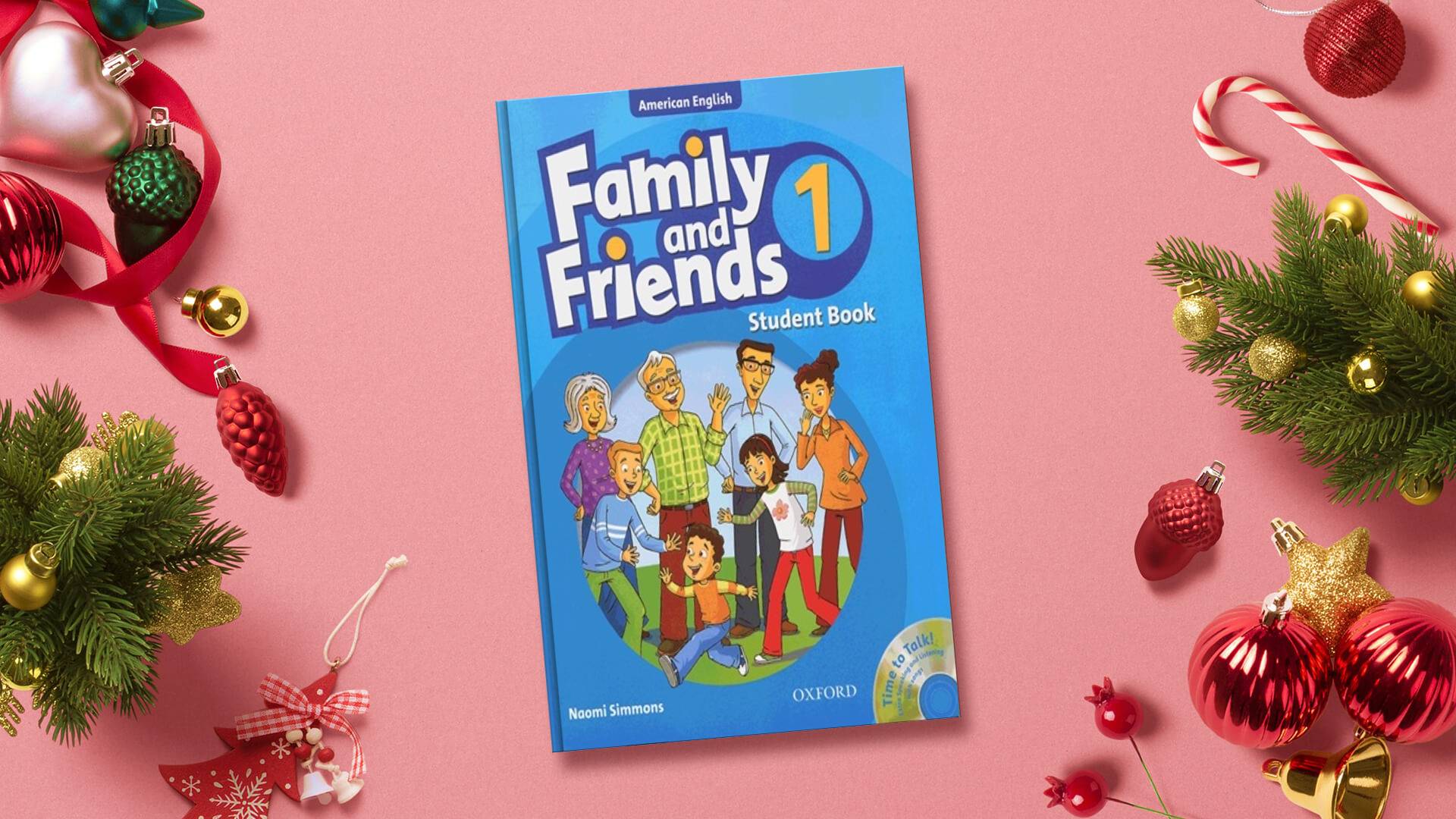 کتاب امریکن فمیلی اند فرندز یک ویرایش قدیم American Family and Friends 1