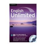 کتاب انگلیش آنلیمیتد پری اینترمدیت English Unlimited B1 Pre intermediate
