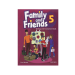 کتاب زبان فمیلی اند فرندز تست اند اولیشن پنج Family and Friends Test & Evaluation 5