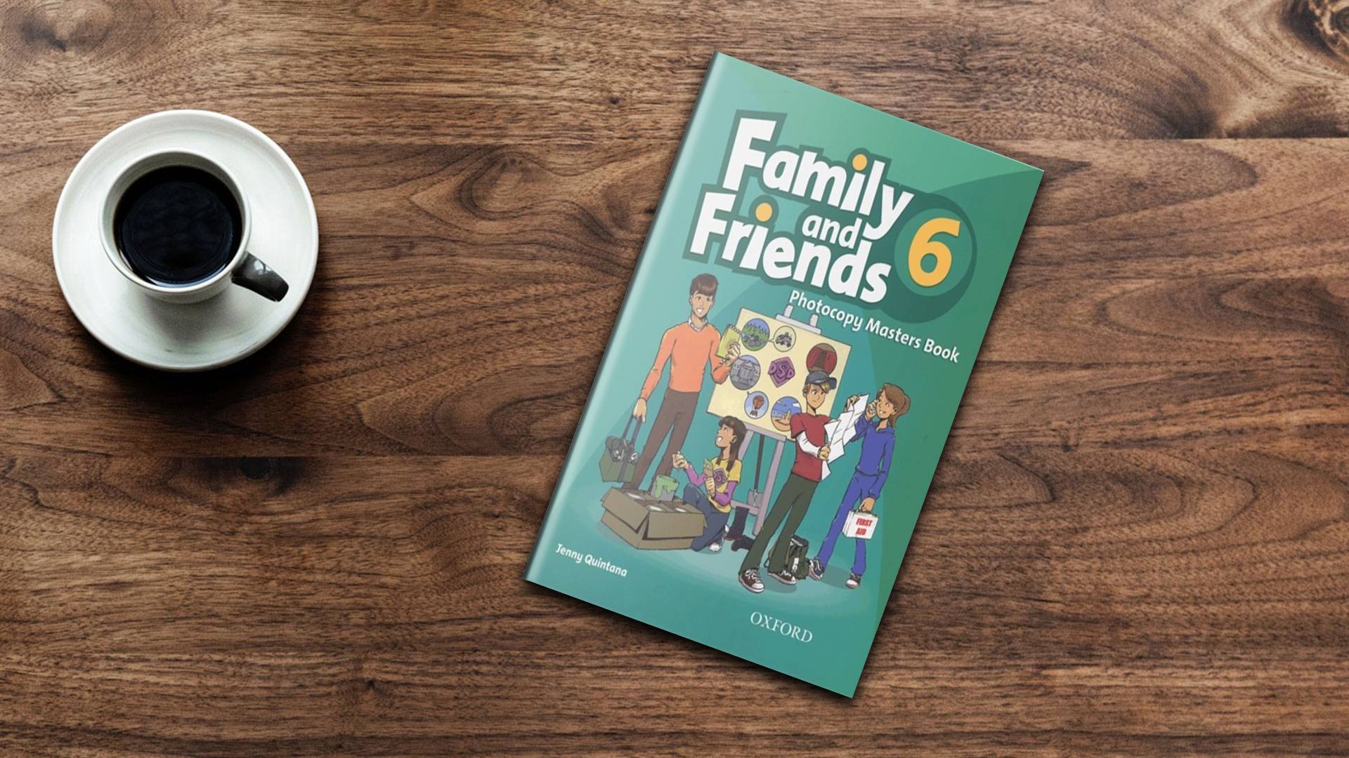 کتاب زبان فمیلی اند فرندز فتوکپی مسترز بوک شش Family and Friends Photocopy Masters Book 6