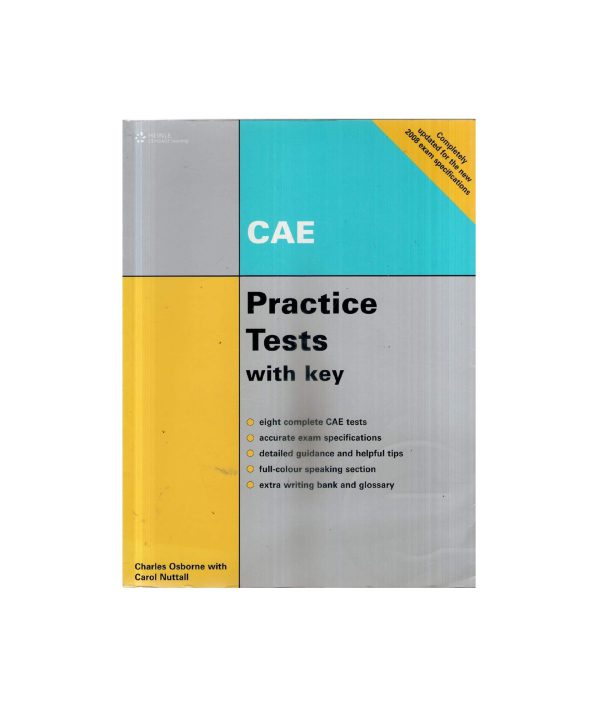 کتاب CAE Practice Tests with key Essentials EXAM سی ای ایی پرکتیس تستس