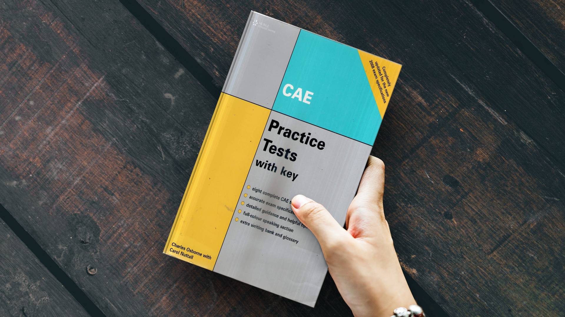 کتاب CAE Practice Tests with key Essentials EXAM سی ای ایی پرکتیس تستس