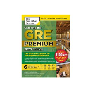 کتاب Cracking the GRE Premium Edition with 6 Practice Tests 2020 کرکینگ در جی ار ای پرمیوم