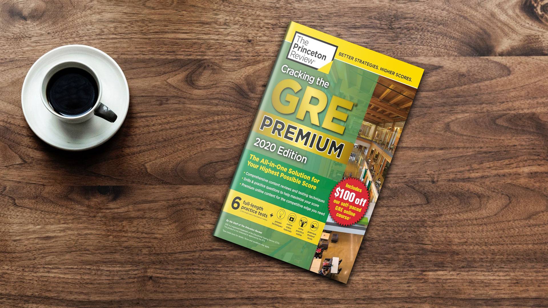 کتاب Cracking the GRE Premium Edition with 6 Practice Tests 2020 کرکینگ در جی ار ای پرمیوم