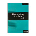 کتاب Elementary Vocabulary Bj thomas المنتری وکبیولری بی جی توماس
