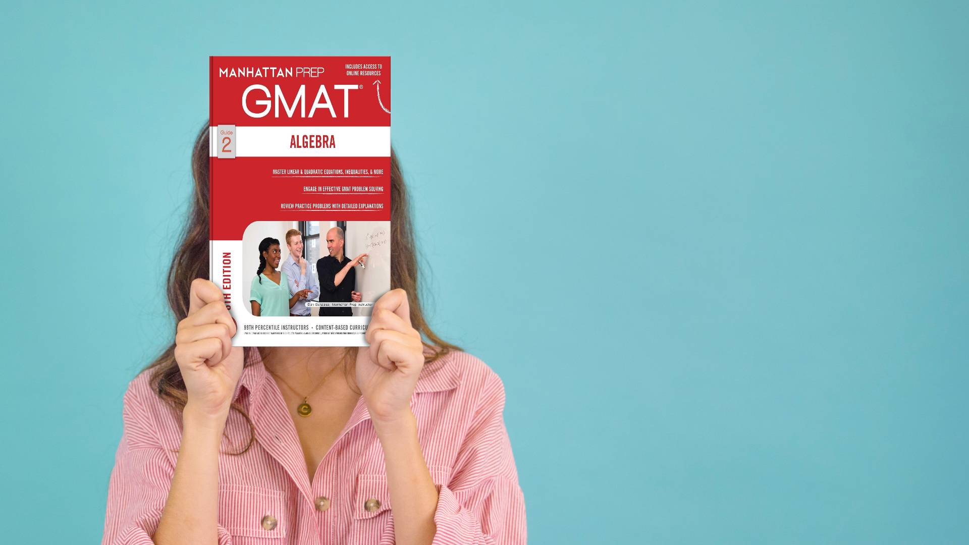 کتاب GMAT Algebra Strategy a Guide Manhattan Prep جی مت الجبرا