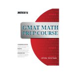 کتاب GMAT Math prep course جی مت مث پریپ کورس