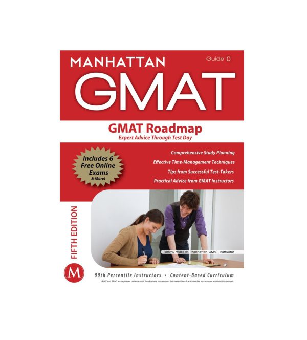 کتاب GMAT Roadmap Expert Advice Through Test Day جی مت رودمپ