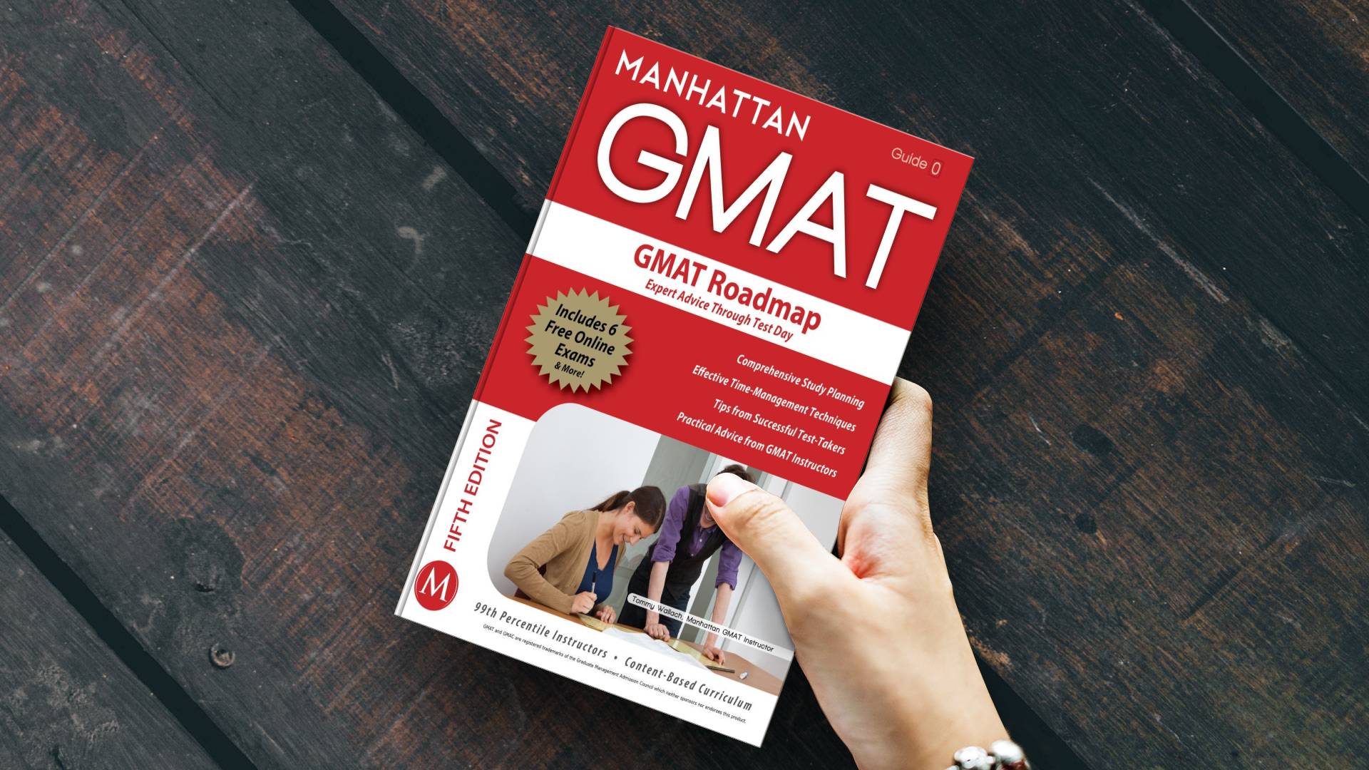 کتاب GMAT Roadmap Expert Advice Through Test Day جی مت رودمپ