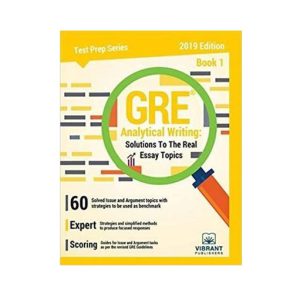 کتاب GRE Analytical Writing Solutions to the Real Essay Topics جی آر ای آنالایتیکال رایتینگ