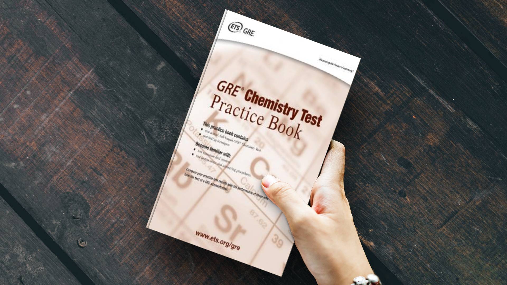 کتاب GRE Chemistry Test Practice Book جی ار ای کمیستری تست پرکتیس بوک