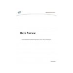 کتاب GRE Math Review جی ار ای مث ریویو