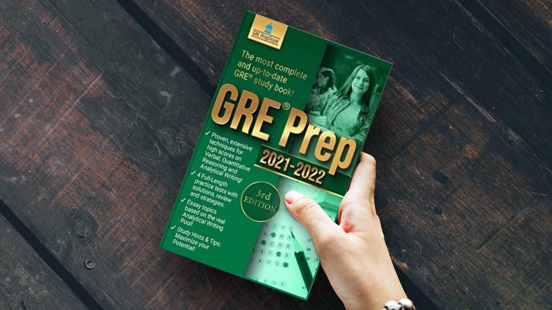 کتاب GRE Prep 2021 2022 3rd Edition جی آر ای پرپ