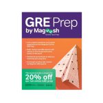 کتاب GRE Prep by Magoosh جی آر ای پرپ مگوش
