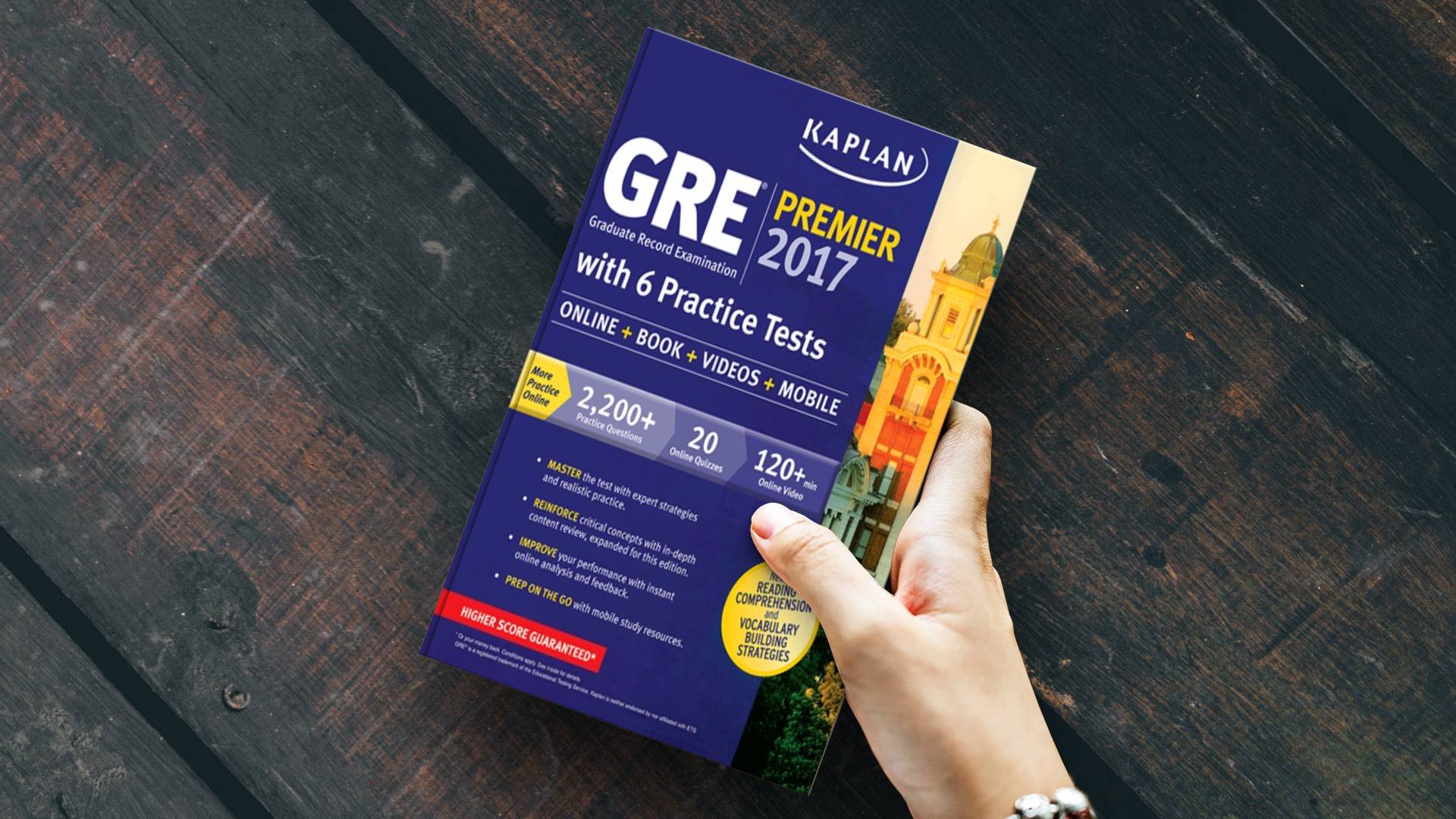 کتاب Kaplan GRE Premier 2017 کاپلان جی آر ای پریمیر