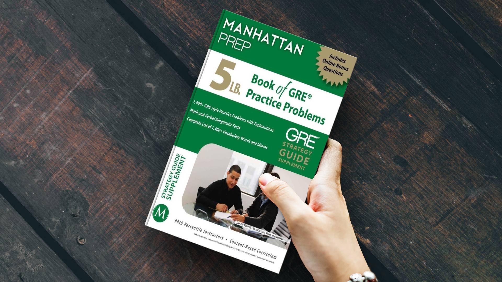 کتاب MANHATTAN 5lb GRE منهتن جی ار ای پنج پوندی