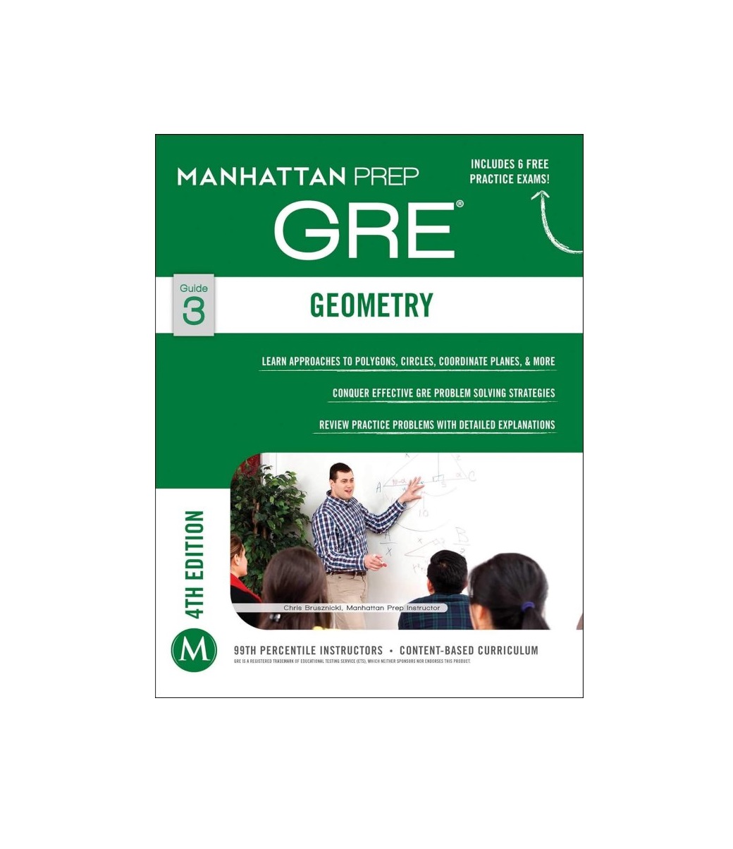 کتاب Manhattan Prep GRE Geometry Strategy Guide جی آر ایی جئومتری