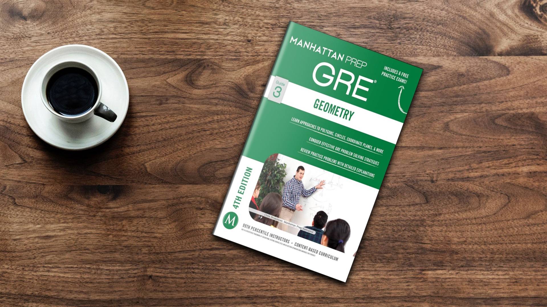 کتاب Manhattan Prep GRE Geometry Strategy Guide جی آر ایی جئومتری